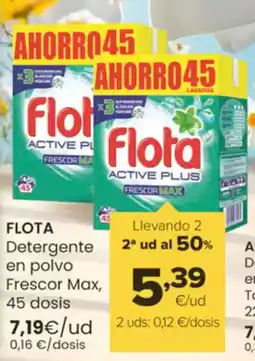 Autoservicios Familia FLOTA Detergente en polvo oferta