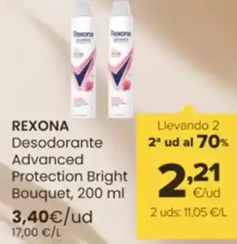 Autoservicios Familia REXONA Desodorante Advanced Protection Bright oferta