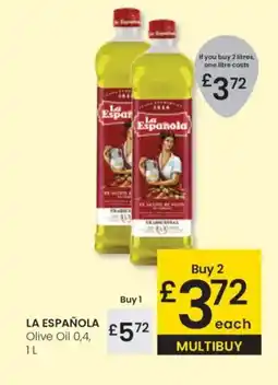 Eroski LA ESPAÑOLA Olive Oil 0,4 oferta