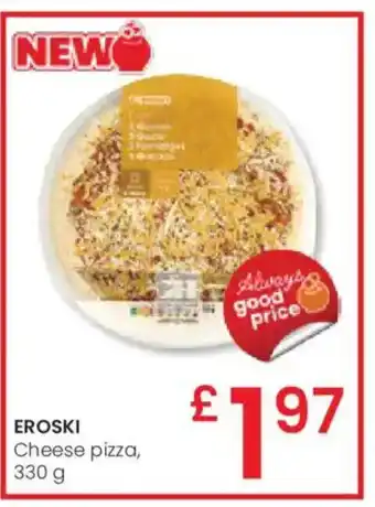 Eroski EROSKI Cheese pizza oferta