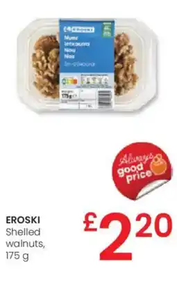 Eroski EROSKI Shelled walnuts oferta