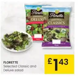 Eroski FLORETTE Selected Classic and Deluxe salad oferta