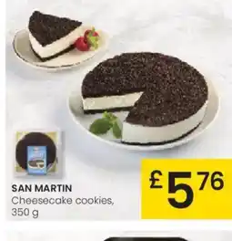 Eroski SAN MARTIN Cheesecake cookies oferta
