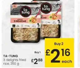 Eroski TA-TUNG 3 delights fried oferta