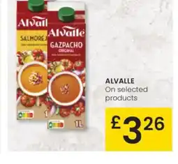 Eroski ALVALLE On selected products oferta