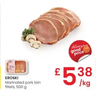 Eroski EROSKI Marinated pork loin oferta