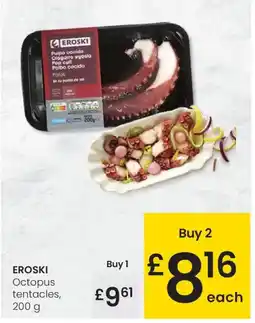 Eroski EROSKI Octopus tentacles oferta