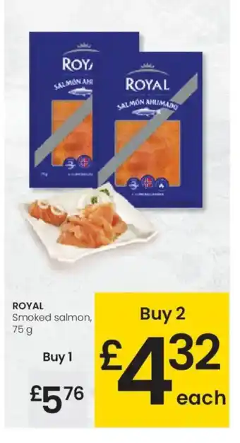 Eroski ROYAL Smoked salmon oferta
