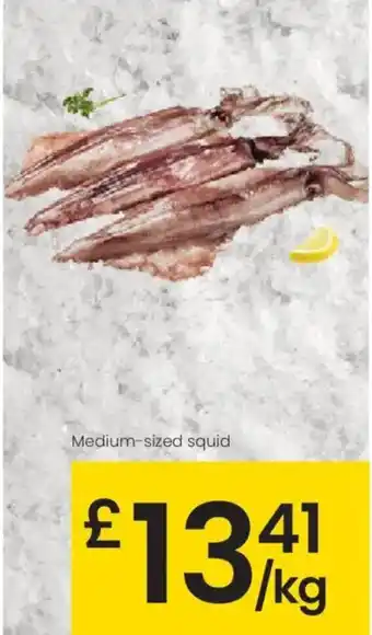 Eroski Medium-sized squid oferta