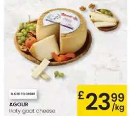 Eroski AGOUR Iraty goat cheese oferta