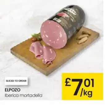 Eroski ELPOZO Iberica mortadella oferta