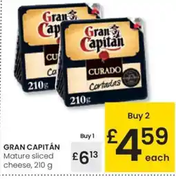 Eroski GRAN CAPITÁN Mature sliced oferta