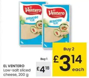 Eroski EL VENTERO Low-salt sliced oferta