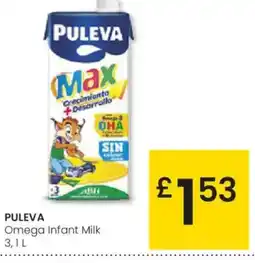 Eroski PULEVA Omega Infant Milk 3 oferta