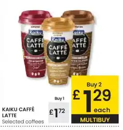 Eroski KAIKU CAFFÉ LATTE oferta