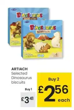Eroski ARTIACH Selected Dinosaurus biscuits oferta