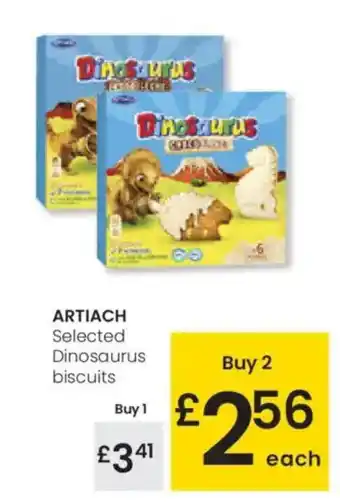 Eroski ARTIACH Selected Dinosaurus biscuits oferta