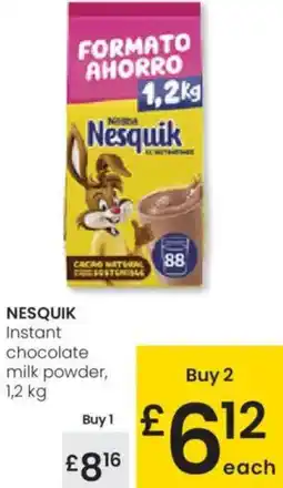 Eroski NESQUIK Instant chocolate oferta