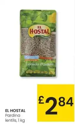 Eroski EL HOSTAL Pardina lentils oferta