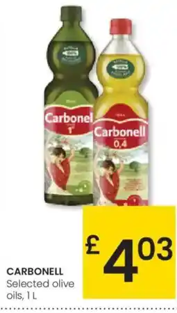 Eroski CARBONELL Selected olive oferta