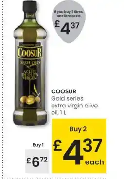 Eroski COOSUR Gold series extra virgin olive oil oferta