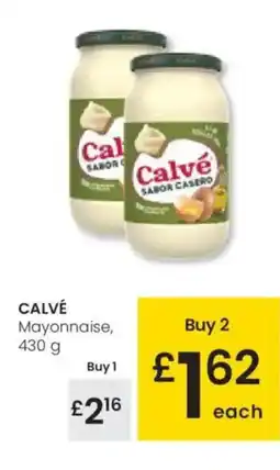 Eroski CALVÉ Mayonnaise oferta