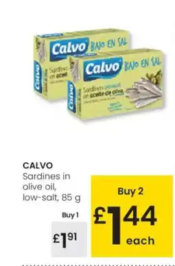 Eroski CALVO Sardines in olive oil oferta