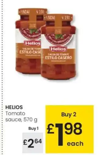 Eroski HELIOS Tomato sauce oferta