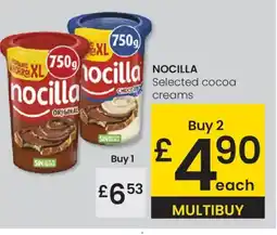 Eroski NOCILLA Selected cocoa oferta