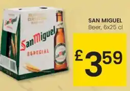 Eroski SAN MIGUEL Beer oferta