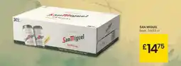 Eroski SAN MIGUEL Beer oferta