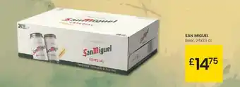 Eroski SAN MIGUEL Beer oferta