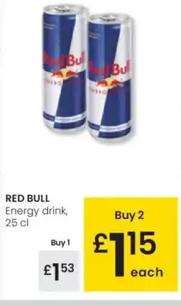 Eroski RED BULL Energy drink oferta