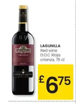 Eroski LAGUNILLA Red wine D.O.C Rioja oferta