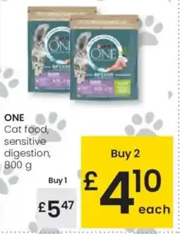 Eroski ONE Cat food, sensitive digestion oferta