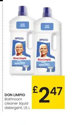 Eroski DON LIMPIO Bathroom cleaner liquid detergent oferta