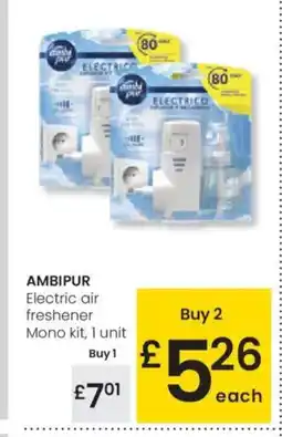 Eroski AMBIPUR Electric air freshener oferta