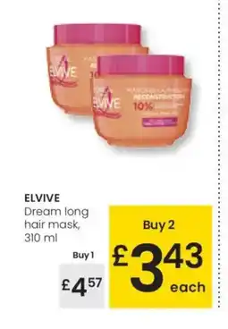 Eroski ELVIVE Dream long hair mask oferta