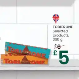 Eroski TOBLERONE Selected products oferta