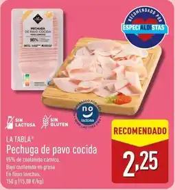 ALDI Pechuga de pavo cocida oferta