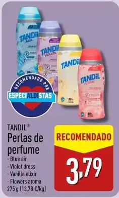 ALDI Tandil - perlas de perfume oferta