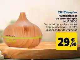 Carrefour Orbegozo - humidificador de aromaterapia hua 3500 oferta