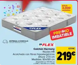 Carrefour Flex - colchón harmony oferta