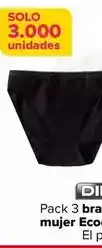Carrefour Dim - pack 3 bragas mujer ecodim oferta