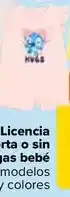 Carrefour Pelele licencia manga corta o sin mangas bebé oferta