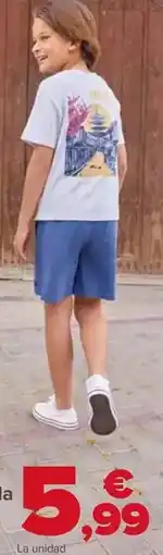 Carrefour Camiseta estampada infantil oferta