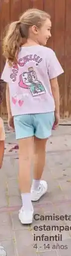 Carrefour Camiseta estampada infantil oferta