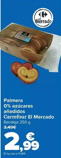 Carrefour Carrefour - palmera 0% azúcares añadidos el mercado oferta