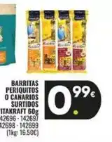 Family Cash Vitakraft - barritas perjoutos o canarios surtidos oferta