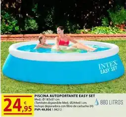 CMB Bricolage Intex - piscina autoportante easy set oferta